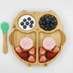 Πιατάκι μπαμπού Κουκουβάγια