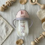 Εκπαιδευτικό Ποτήρι με Καλαμάκι 350ml – Ιδανικό για Βρέφη & Νήπια - Image 9