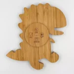 Πιατάκι μπαμπού Δεινόσαυρος με 2 χωρίσματα - Image 3