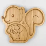 Πιατάκι μπαμπού Σκιουράκι - Pandaboo