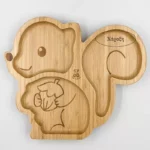 Πιατάκι μπαμπού Σκιουράκι - Pandaboo - Image 3