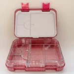 Lunch Bento Box Glitter Pandaboo Ροζ – Μεσαίο, 820ml - Image 2