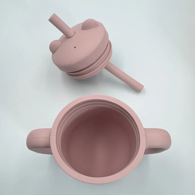 Ποτήρι σιλικόνης με χερούλια - Image 3