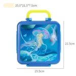 Lunch Box με Θερμός - 4 Snack Box - Κουταλοπίρουνα - Image 8