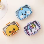 Φαγητοδοχείο 600ml σε 3 σχέδια | Ανοξείδωτο