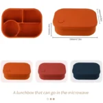 Φαγητοδοχείο Σιλικόνης 4 χωρίσματα - Image 5