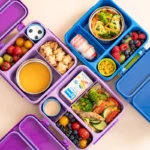 Lunch Box με Θερμός - 4 Snack Box - Κουταλοπίρουνα