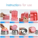 Lunch Box με Θερμός 350ml - Image 6