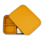 Ανοξείδωτο Φαγητοδοχείο με Καπάκι & Διαχωριστικό Σιλικόνης - Image 6