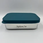 Ανοξείδωτο Φαγητοδοχείο με Καπάκι & Διαχωριστικό Σιλικόνης - Image 8