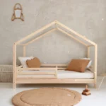 Παιδικό Κρεβάτι Montessori HOUSEBED FELLO με Προστατευτικά Κάγκελα - Image 3