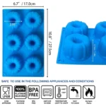 Φόρμα Σιλικόνης Blue Donuts - Image 5