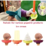 Σετ 4 θήκες σιλικόνης παγωτού - Image 2