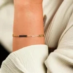 Γυναικείο Βραχιόλι με Δύο Μπάρες