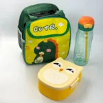 Cute Lunch Set για Παιδιά – Θερμός Τσαντάκι, Μπουκάλι & Τάπερ Pandaboo