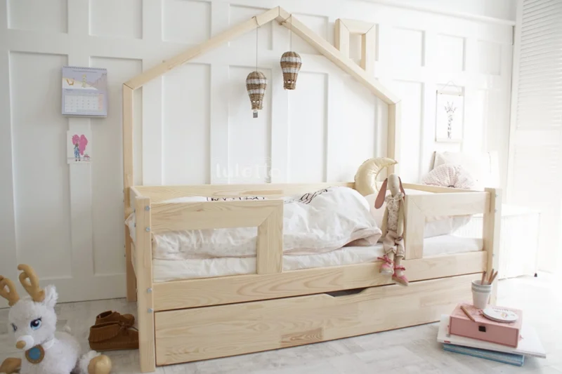 Παιδικό Κρεβάτι  BALI DUO PLUS με ίσιο κάγκελο - Image 2