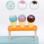 Ξύλινο Σετ Παιχνιδιού Παγωτατζίδικο - Image 5