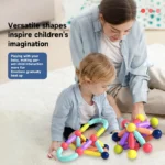 Μαγνητικά Τουβλάκια Κατασκευών - Σετ 42 τεμαχίων - Image 5