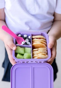 MontiiCo- Bento Two Snack Box - Rainbow Roller - Image 3