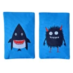 Yumbox Παγοκύστη σε υφασμάτινη θήκη- 2τμχ- Monster & Shark