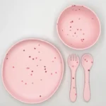 Σετ φαγητού σιλικόνης- Pastel Αποχρώσεις - Image 8