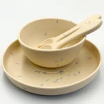 Σετ φαγητού σιλικόνης- Pastel Αποχρώσεις - Image 4