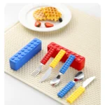 Σετ κουταλοπίρουνα με θήκη τουβλάκια - Image 4