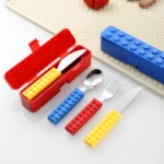 Σετ κουταλοπίρουνα με θήκη τουβλάκια - Image 5