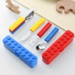 Σετ κουταλοπίρουνα με θήκη τουβλάκια - Image 7