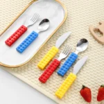 Σετ κουταλοπίρουνα με θήκη τουβλάκια - Image 8