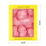 Καλούπι Cookies - Ζωάκια της ζούγκλας (κροκοδειλάκι) - Image 5