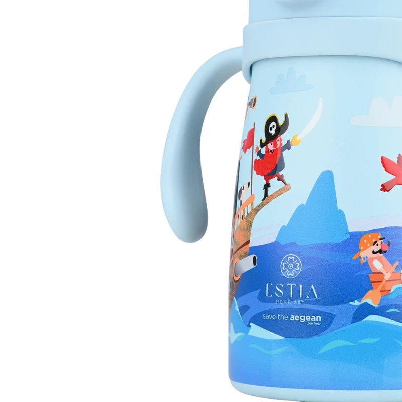 Estia Θερμός Παιδικό Bubble Bottle SAVE THE AEGEAN 300ml - Image 15