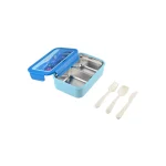 Estia Παιδικό Φαγητοδοχείο SAVE THE AEGEAN 900ml με 2 Ανοξ. Θήκες - Image 3