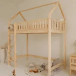 Υπερυψωμένο Παιδικό Κρεβάτι Σπιτάκι Bianco Loft - Image 3