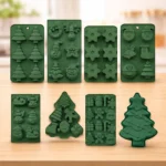 Φόρμα Σιλικόνης - 8 Χριστουγεννιάτικα Σχέδια