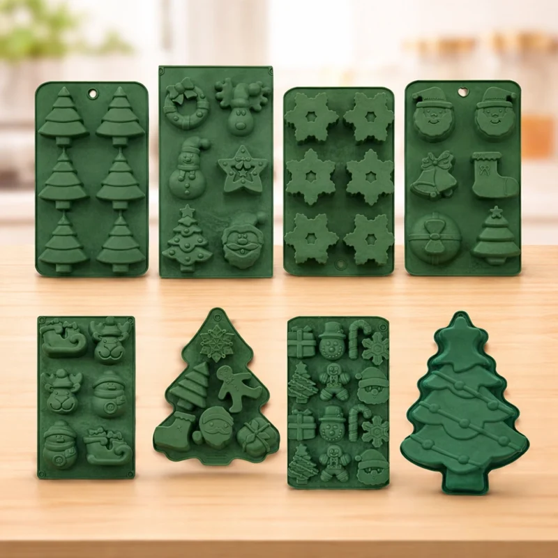 Φόρμα Σιλικόνης - 8 Χριστουγεννιάτικα Σχέδια - Image 10