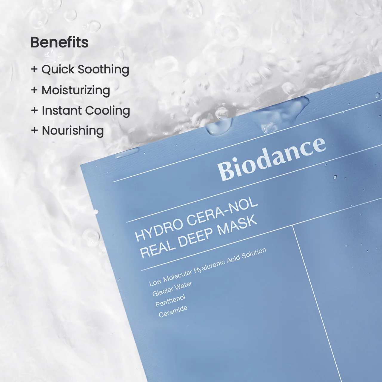 Biodance Hydro Cera-Nol Real Deep Mask 34g – Ενυδατική Μάσκα Υδρογέλης Προσώπου - Image 2