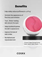 COSRX Peptide Collagen Hydrogel Eye Patch 60 τεμ - Image 5