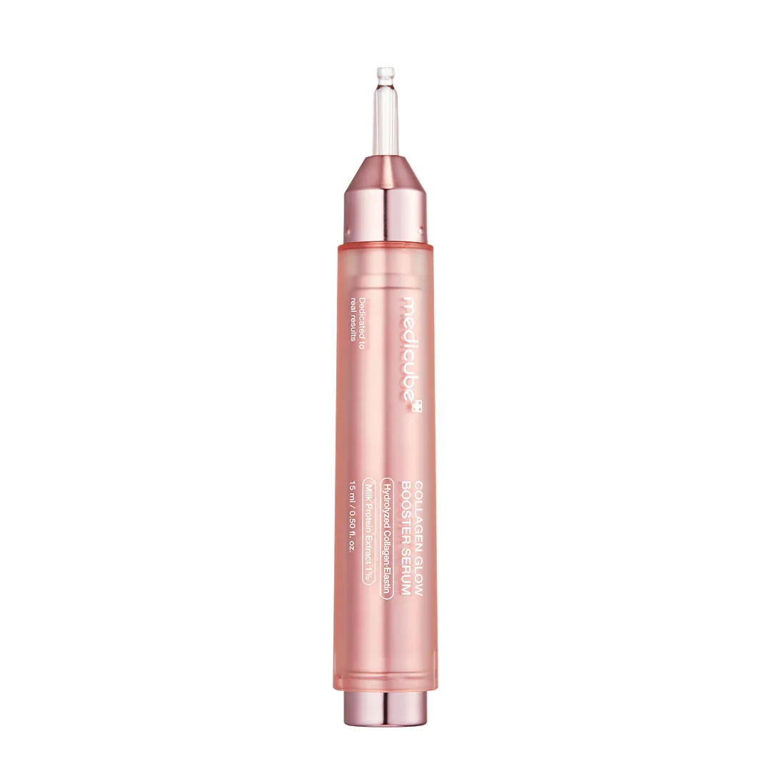Medicube Highly Effective Antiaging Skin Serum Collagen Glow Booster Serum 15_ Medicube Collagen Glow Booster Serum 15ml για λάμψη και σύσφιξη προσώπου