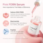 Medicube PDRN Pink Peptide Serum 30ml – Ορός Προσώπου για Λάμψη, Σύσφιξη & Αντιγήρανση - Image 2