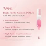 Medicube Salmon DNA PDRN Pink One Day Serum – Ampoule Προσώπου για Λάμψη & Ενυδάτωση - Image 2