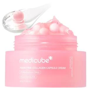 Medicube PDRN Pink Collagen Capsule Cream 55g για λάμψη και σύσφιξη προσώπου