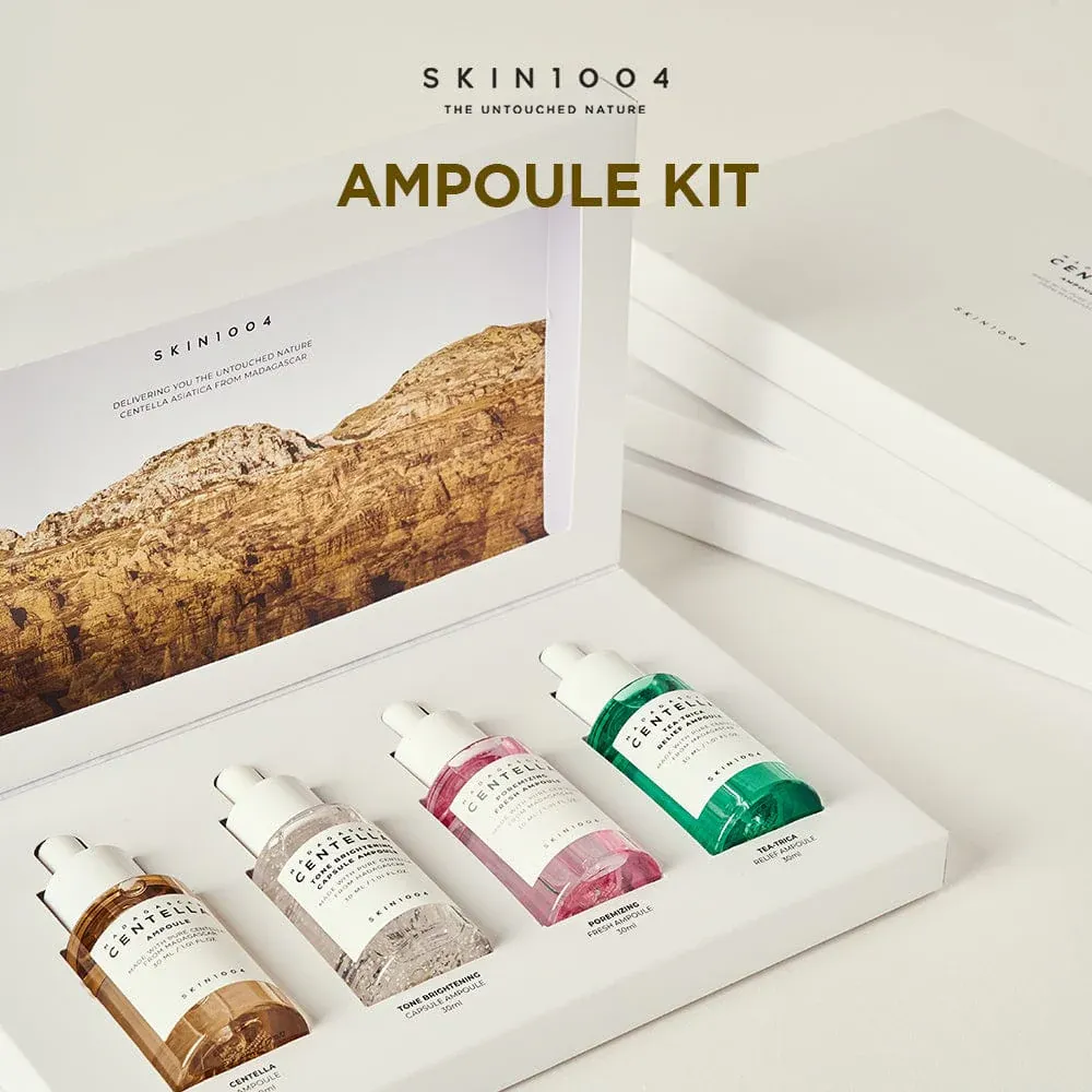 Skin1004_Madagascar_Centella-Ampoule SKIN1004 Madagascar Centella Ampoule Kit σετ ορών προσώπου με centella για ενυδάτωση και λάμψη