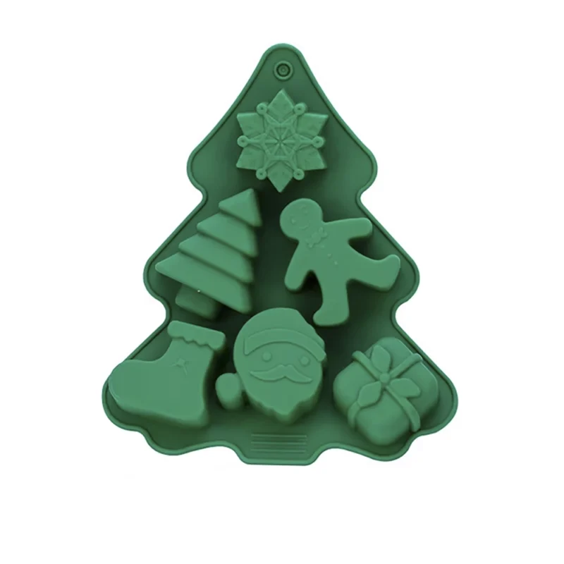 Φόρμα Σιλικόνης - 8 Χριστουγεννιάτικα Σχέδια - Image 3