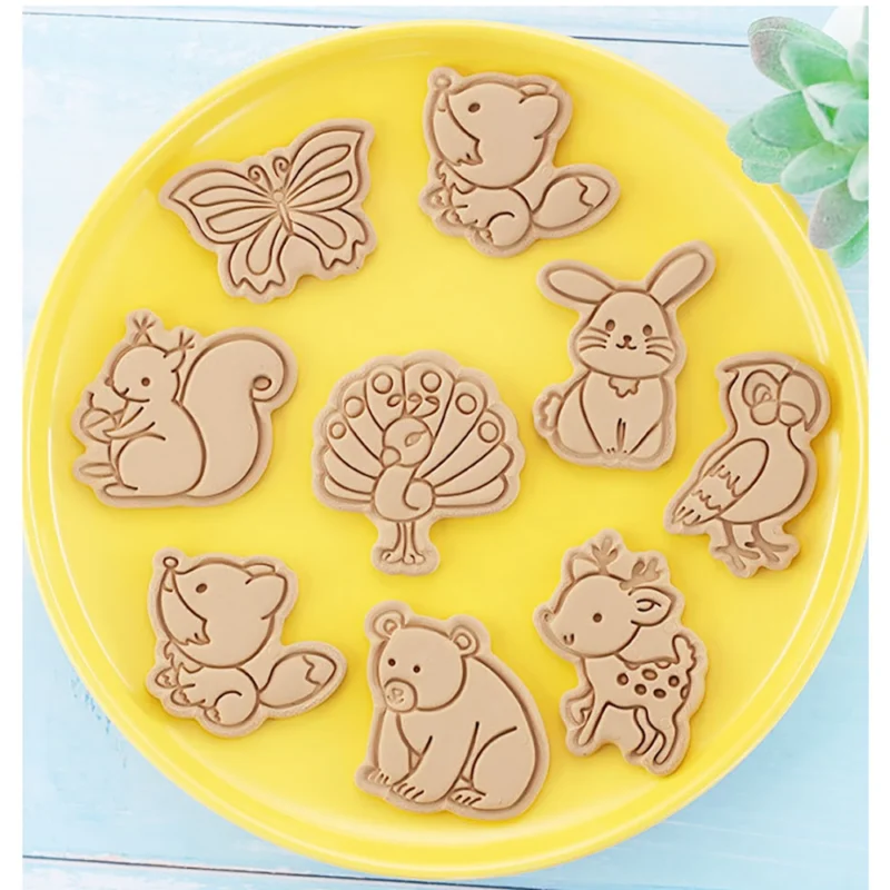 Καλούπι Cookies –  Ζωάκια του Δάσους - Image 3