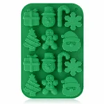 Φόρμα Σιλικόνης - 8 Χριστουγεννιάτικα Σχέδια - Image 6