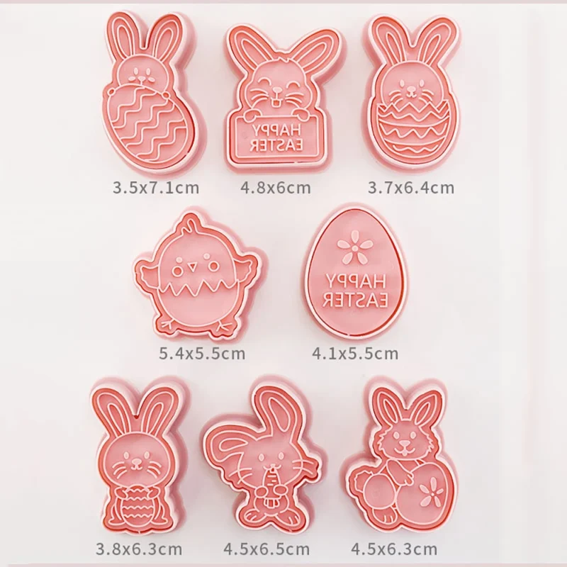Καλούπι Cookies για πασχαλινά -Κουνελάκι Happy Easter - Image 4