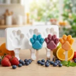 Φόρμα Σιλικόνης Παγωτού 3 Θέσεων - Πατούσα