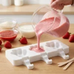 Φόρμα Σιλικόνης Παγωτού 3 Θέσεων - Πατούσα - Image 2