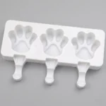 Φόρμα Σιλικόνης Παγωτού 3 Θέσεων - Πατούσα - Image 3